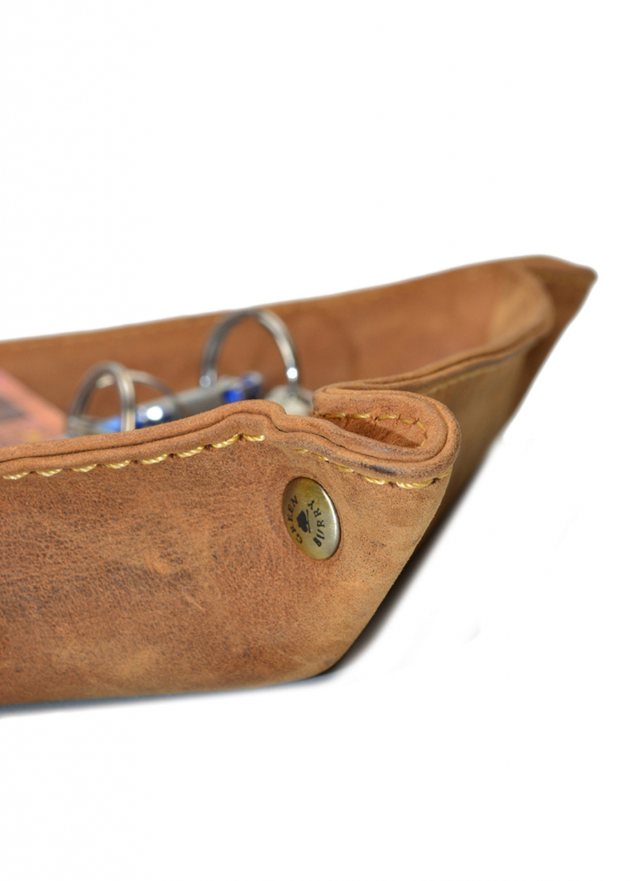 Vintage Taschenleerer Leder