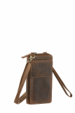 Vintage Mobil/Börse/Bag RFID Leder, brown