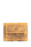 Vintage magic wallet coinpocket RFID sahara tan