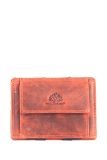 Vintage magic wallet coinpocket RFID red