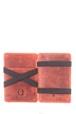 Vintage magic wallet coinpocket RFID red