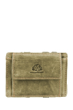 Vintage magic wallet coinpocket RFID bottle green