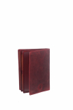 Vintage Ausweismappe 4tlg. Royal Stag blood Leder