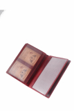 Vintage Ausweismappe 4tlg. Royal Stag blood Leder