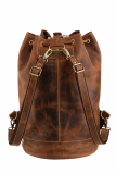 Vintage Seasack Rucksack Leder