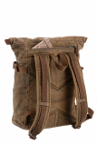 Vintage Aviator Kurierrucksack khaki