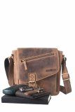 Vintage Revolver Bag small Farbe brown