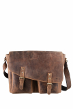 Vintage Revolver Bag XL Farbe brown