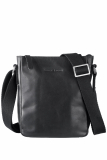 Pure Black Shoulderbag, schwarz