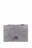 Vintage magic wallet coinpocket RFID steel blue