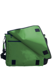 Upcycled Messenger aus Tarpaulin olive