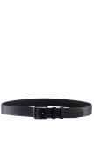 GB-Buff Full Grain Belt black 105 cm