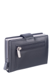 Royal Nappa RFID card slider zip silver