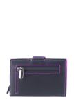 Royal Nappa RFID card slider zip fuchsia