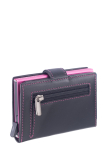 Royal Nappa RFID card slider zip fuchsia