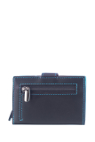 Royal Nappa RFID card slider zip turquoise
