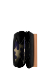 DUETT  RV- Minibörse black/tan RFID