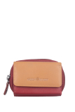 DUETT  RV- Minibörse red/tan RFID
