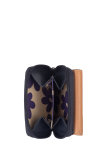 DUETT  RV- Minibörse navyblue/tan RFID