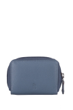 DUETT  RV- Minibörse  grey blue/tan RFID