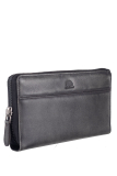 Destressed RV-Damenbörse RFID silver grey