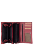 Destressed Damen Langbörse RFID deep red