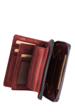 Destressed RV-Damenbörse RFID deep red