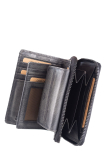 Destressed RV-Damenbörse RFID silver grey