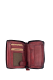 Destressed RV-Damenbörse RFID deep red