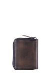 Destressed Kartenbörse RFID teak brown
