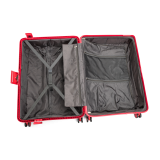 4-Rollen-Trolley rot 105 l