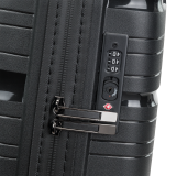 4-Rollen-Trolley schwarz 102 l