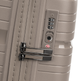 4-Rollen-Trolley champagner 70 l