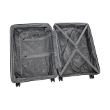 4-Rollen-Trolley champagne 102 l