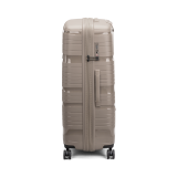 4-Rollen-Trolley champagne 102 l