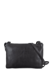 Colombiana RV Shoulderbag 3 zip medium black