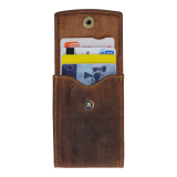 Vintage RFID Kartenhülle/Börse  Leder