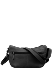 Fiorentina half-moon bag black