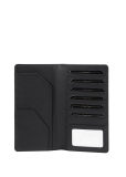 Nappa-Leder Reisemappe schwarz