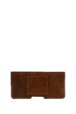 Newport Brillen/Handyetuie coffee