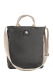 GB- Shoulder Bag Canvas graphite