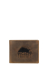 Vintage Scheintasche 2tlg. Wildschwein braun Leder