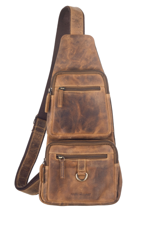 Vintage-Leder CrossOver BAG I braun