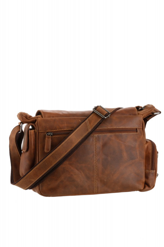 Cafe-Racer Hunting Bag Leder