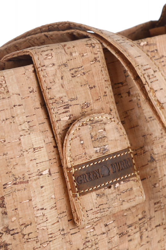 Vintage Cork Shoulderbag natural