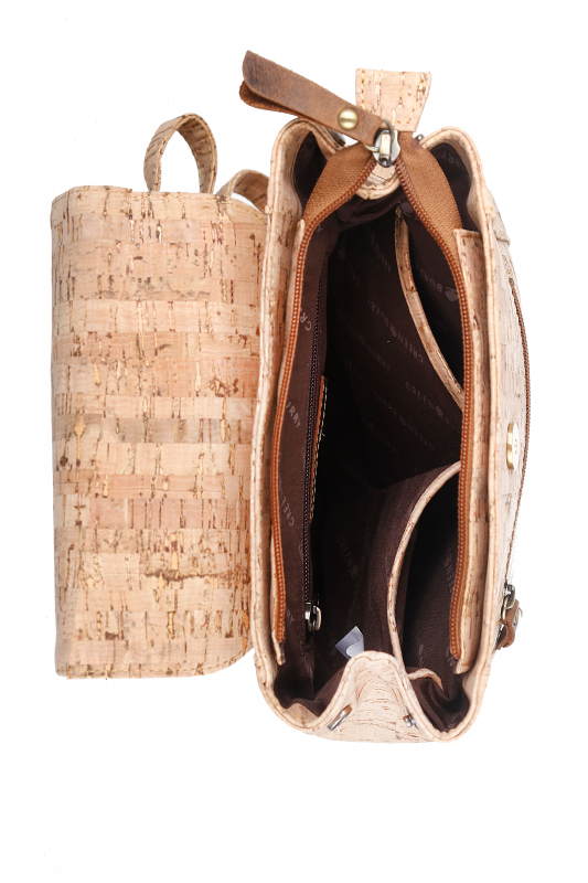 Vintage Cork Rucksack natural