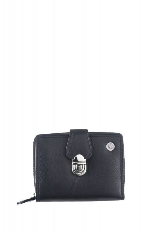 Spongy Kl. Schlossbörse black