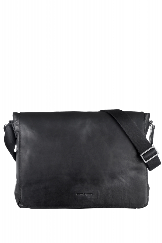Pure Black A4 Messenger