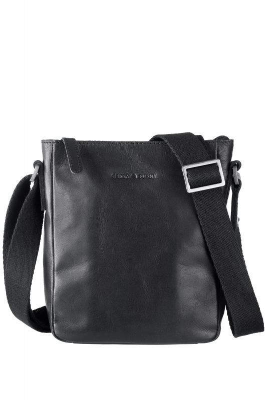 Pure Black Shoulderbag, schwarz