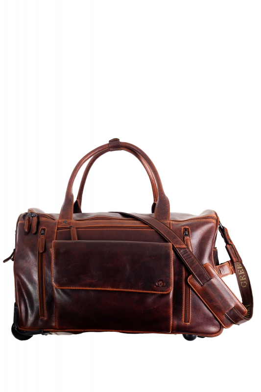 Rugged Trolley Traveller Leder